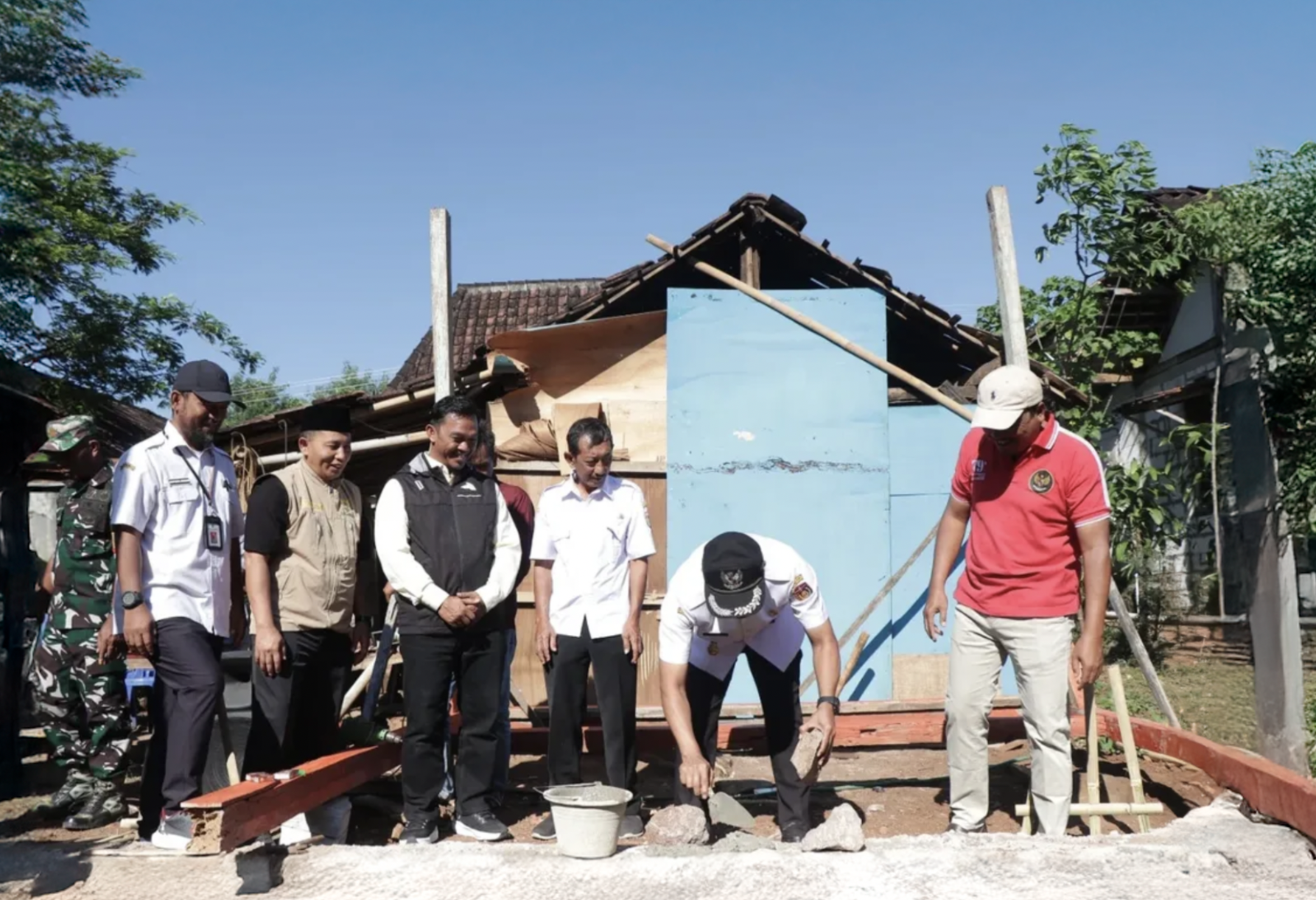 wakil bupati ngawi, bedah rumah